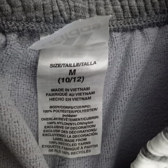 Adidas Gray Athletic Pants – Size M (10/12) - Picture 7 of 11